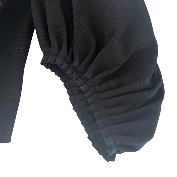 Salvatore Ferragamo Jacket Womens 12 Button Front Bishop Sleeve Italian … - Picture 6 of 15